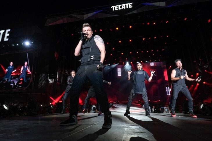 Backstreet Boys en su presentación en el Festival Tecate Emblema 2022