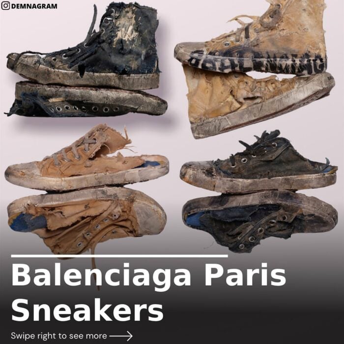 Paris Sneakers nueva colección de tenis Balenciaga 