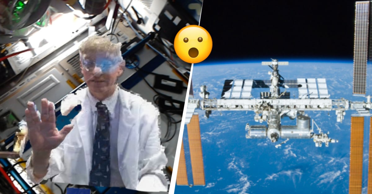 NASA manages to holoport a person into space for the first time