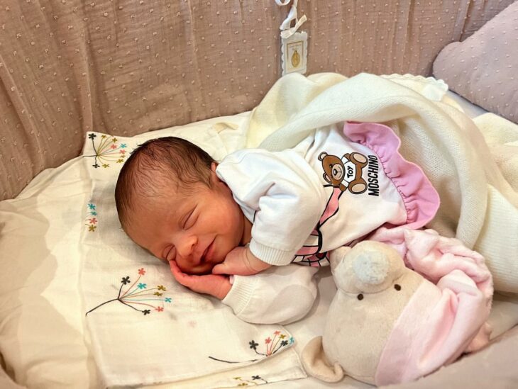 Bella Esmeralda the newborn baby of soccer player Cristiano Ronaldo