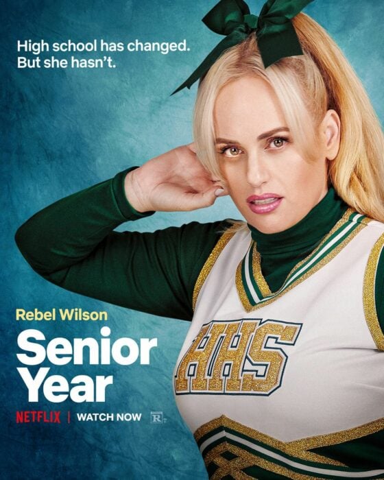 Rebel Wilson en su portada de la película el año de mi graduación 