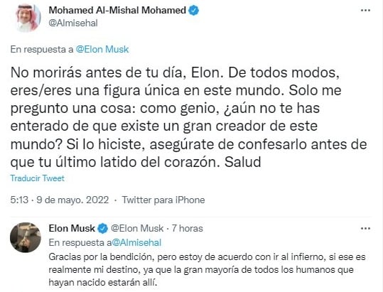 Tuit soobre Elon Musk recibe amenazas de muerte del jefe de Roscosmos 'Fue un gusto conocerlos'