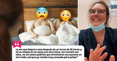 Cansada nivel: Encontró a su novio con otra en la cama y les pidió que la dejaran dormir