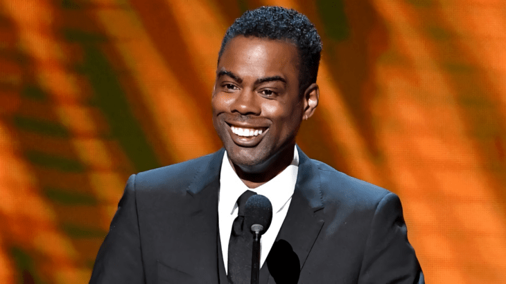 Chris Rock during the Oscars 2022 ceremony