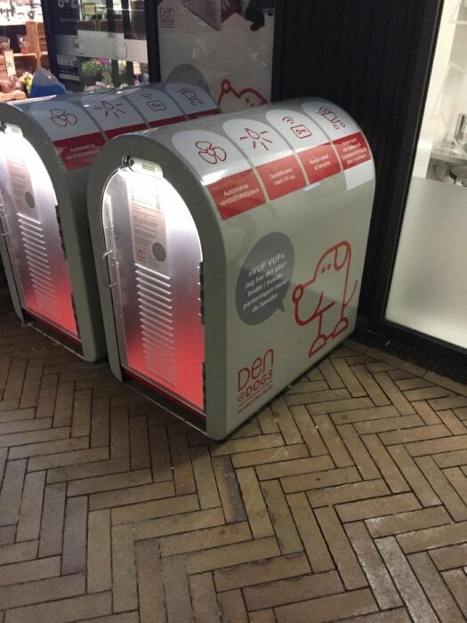 compartimentos con aire acondicionado para mascotas en los centros comerciales 