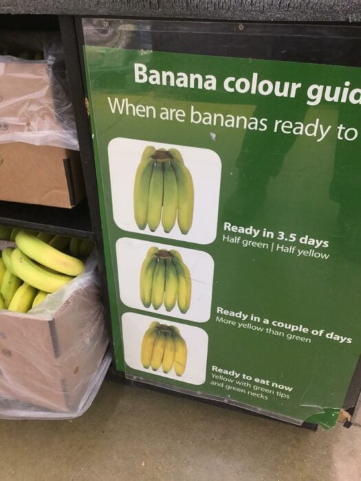 guía para elegir el plátano según la madurez que lo ocupes 