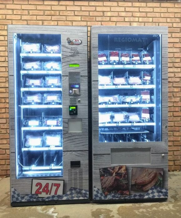 máquinas expendedoras de carne 