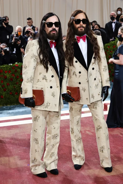 Alessandro Michele and Jared Leto