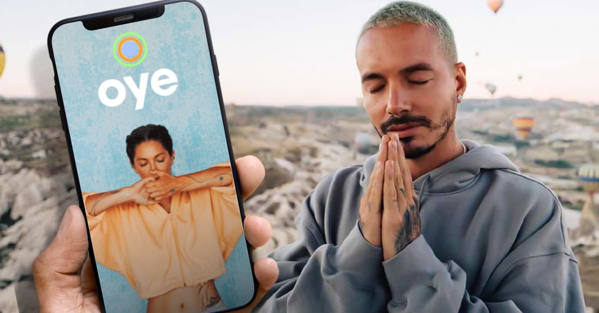 J. Balvin announces OYE, an emotional support app for mental health problems
