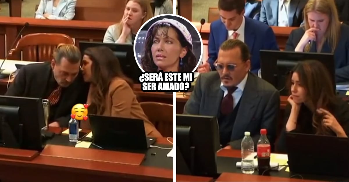 What happens between Johnny Depp and his lawyer?  Fans claim they have an affair