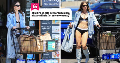 Julia Fox fue de compras en ropa interior y ahora quiere que sea socialmente aceptable