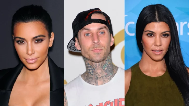 Kim Kardashian/Travis Barker/Kourtney Kardashian