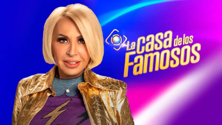 Image of Laura Bozzo in the program of the house of the famous 