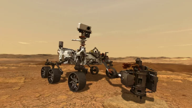 Mars Curiosity Rover de la NASA