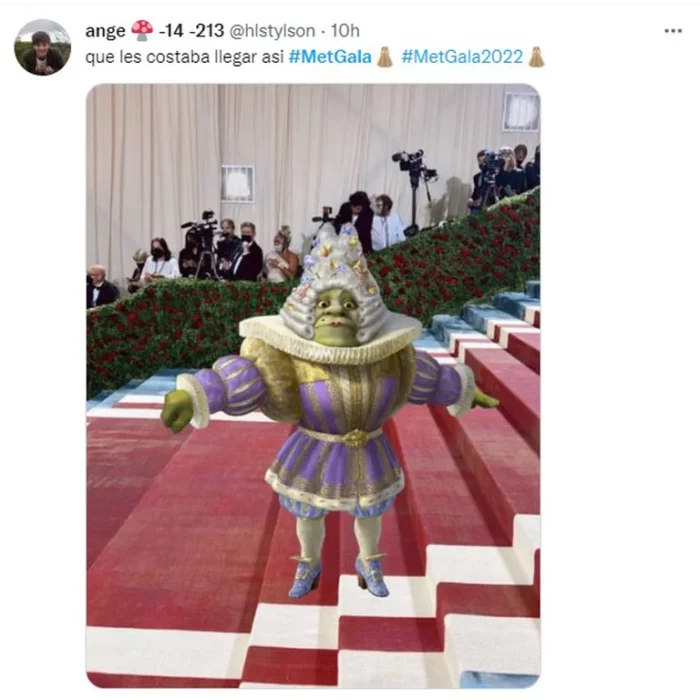 Mejores memes que nos dejó la met gala 2022