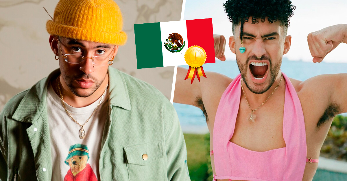 We love you Bad Bunny!  Mexico is the country where the bad bunny is heard the most