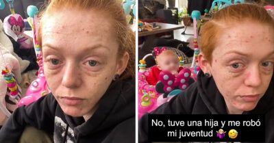 Chica comparte el impresionante envejecimiento que le dio la maternidad; causa polémica