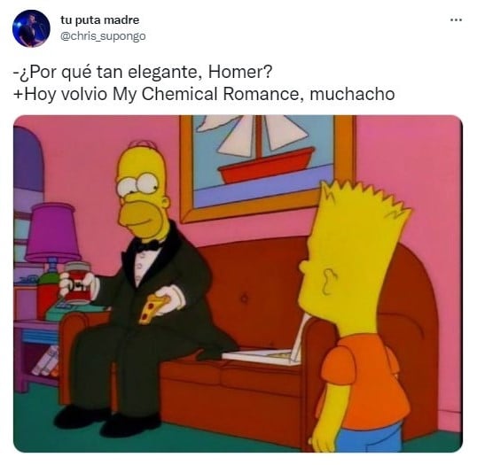 Tuit sobre My Chemical Romance lanza The Foundations of decay, la primera canción en 8 años