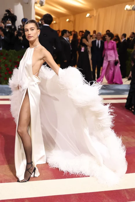 Hailey Bieber; Outfits that left us speechless at the MET Gala 2022