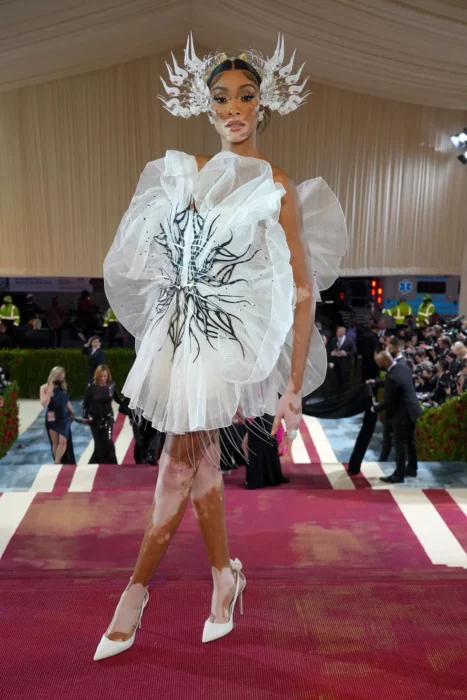 Winnie Harlow ;Outfits que nos dejaron boquiabiertos en la MET Gala 2022