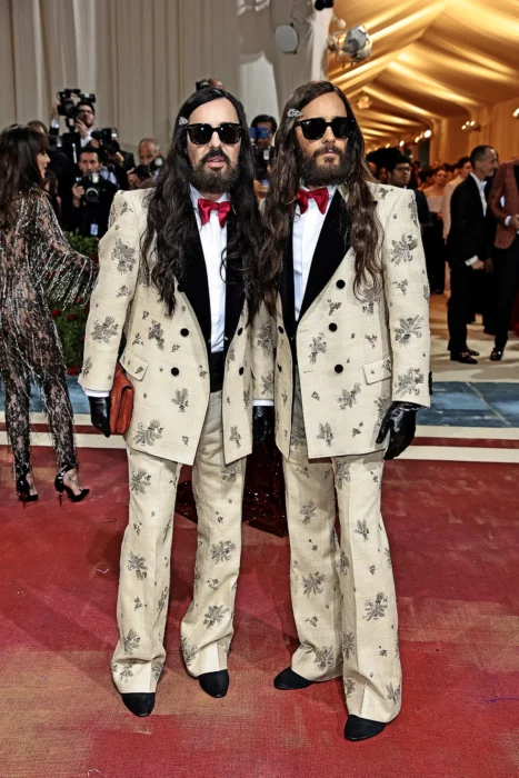 Alessandro Michele and Jared Leto