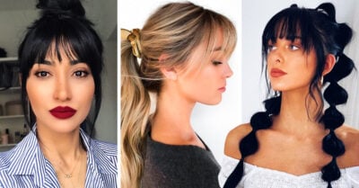 14 Lindas ideas para peinar tu cabello si tienes flequillo
