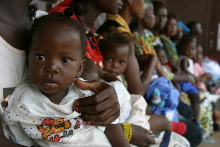 Casos de polio en África