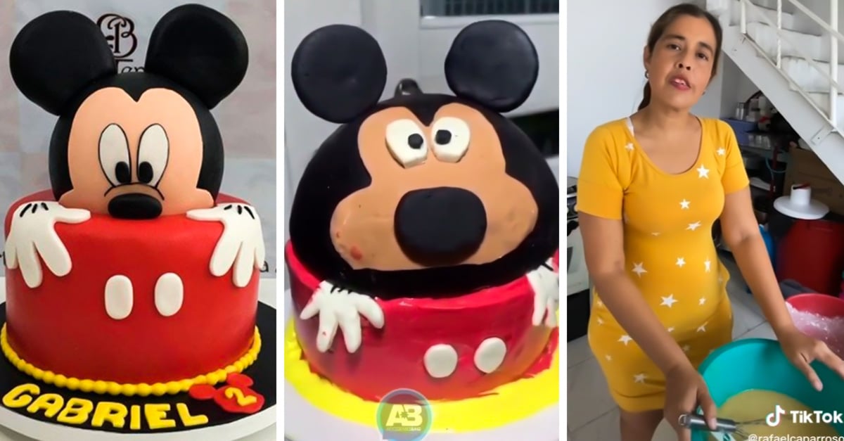 Confectioner reacts to the criticism she received for her Mickey Mouse cake
