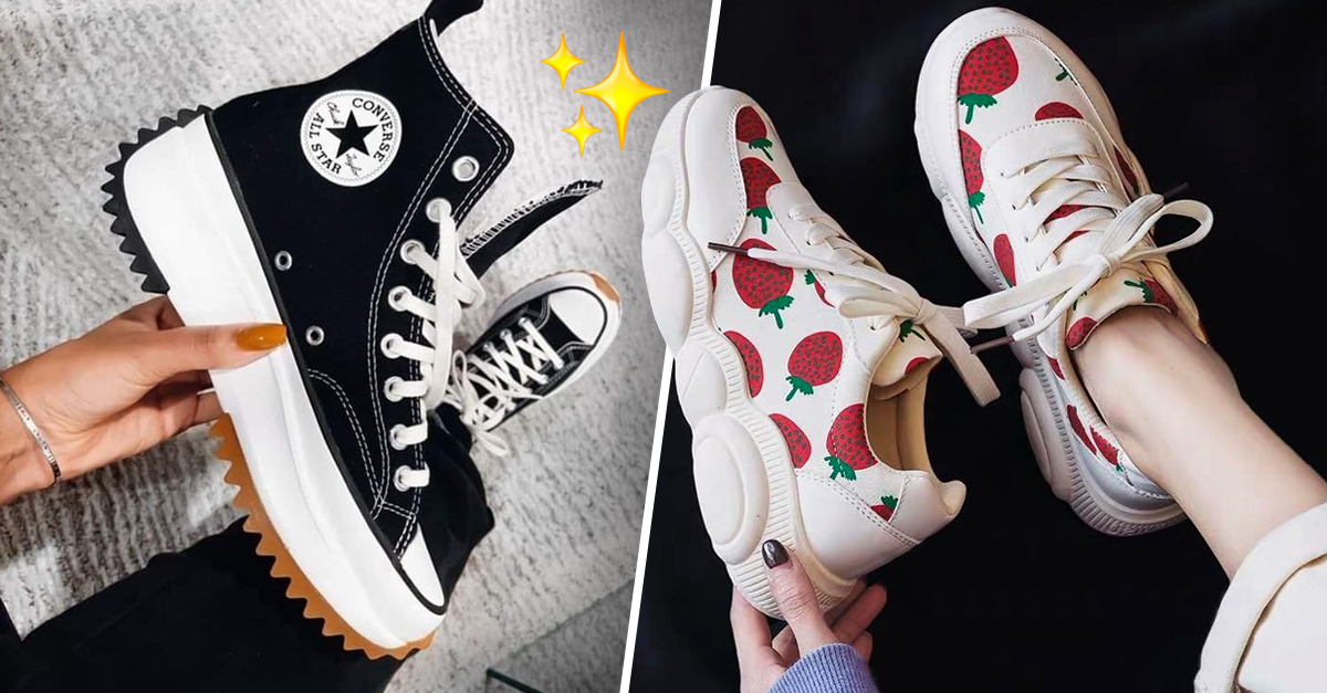 16 Incredible sneakers for your friend who measures less than 1.50 m