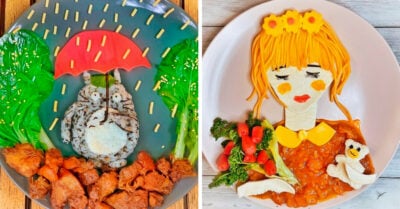 ¡Mamá artista! Le prepara el desayuno a su hijo como si fueran obras de arte