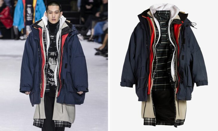 Balenciaga Oversized 7-in-1 Parka