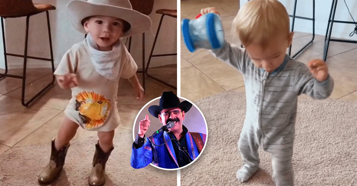 Bebé no para de bailar cuando escucha canción 'La Chona'