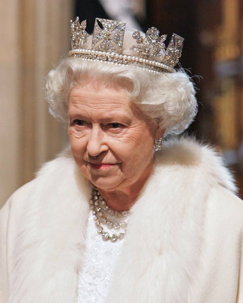 Officially Queen Elizabeth II will no longer be able to wear crowns or