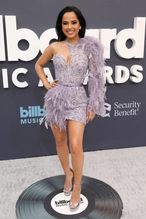 Becky G ; the best red carpet looks at the Billboard Music Awards 2022