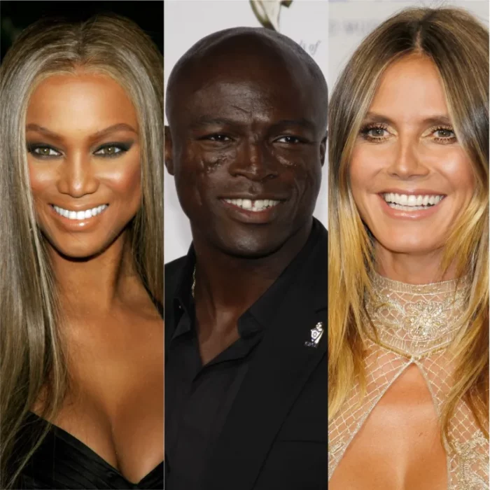 Tyra Banks/Seal/Heidi Klum