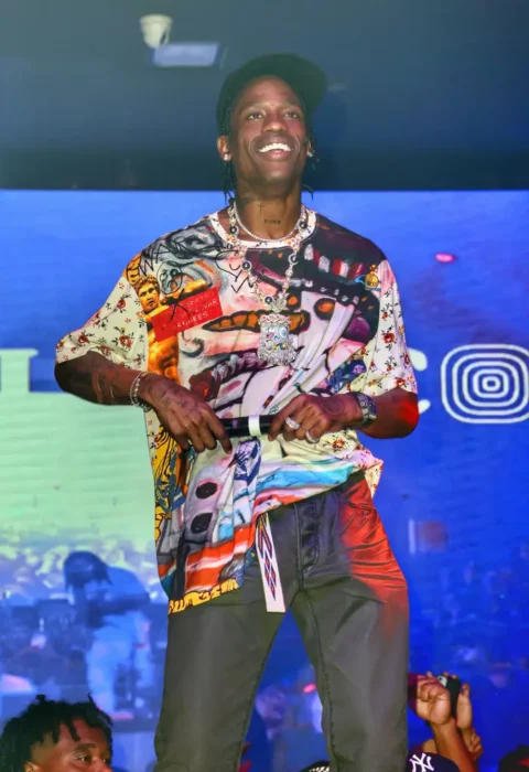 Travis Scott en el Megaclub E11even