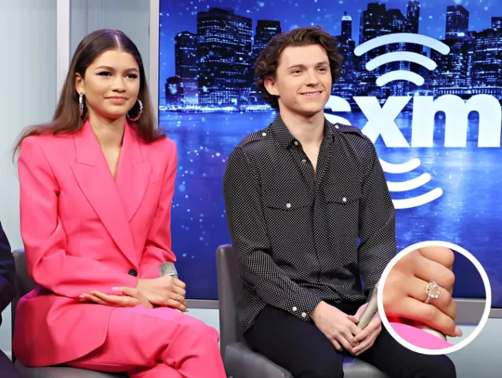 Zendaya and Tom Holland