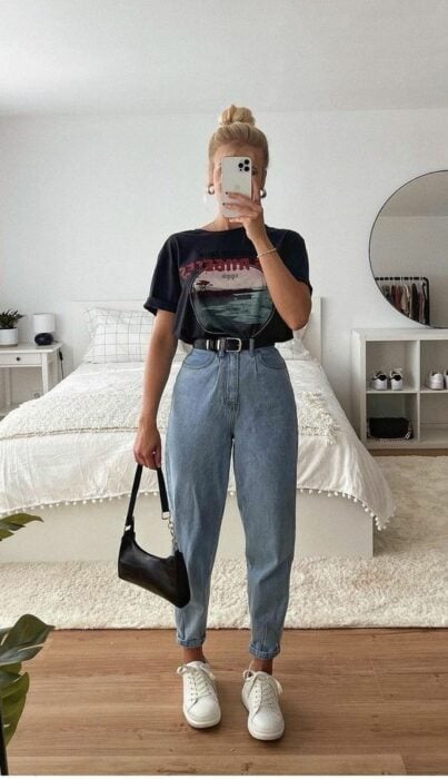 mom jeans ;13 Outfits de verano que serán tus nuevos básicos