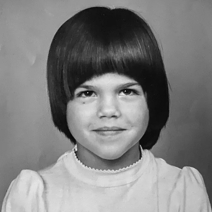 Selma Blair when she was little