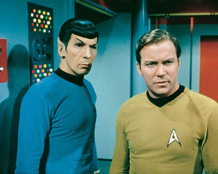 William Shatner y Leonard Nimoy, Star Trek