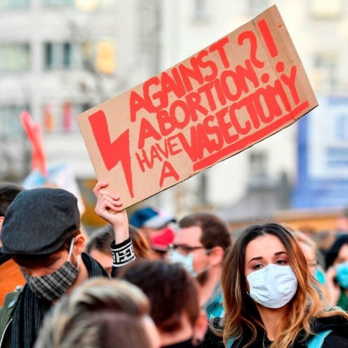 Protestas tras abolición del derecho al aborto en Estados Unidos