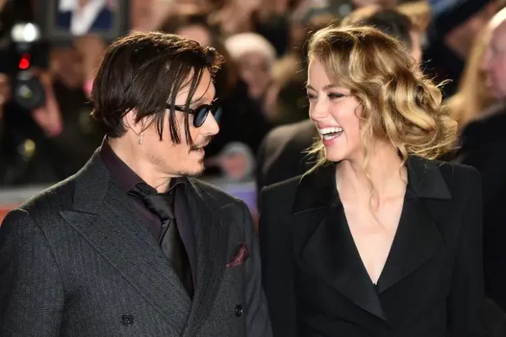 Johnny Depp y Amber Heard