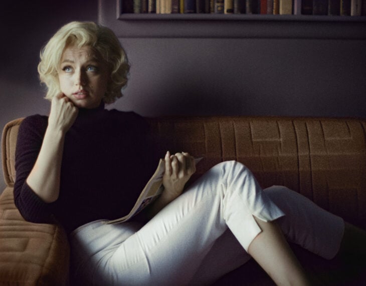 Ana de Armas se transforma en Marilyn Monroe para la cinta 'Blonde'