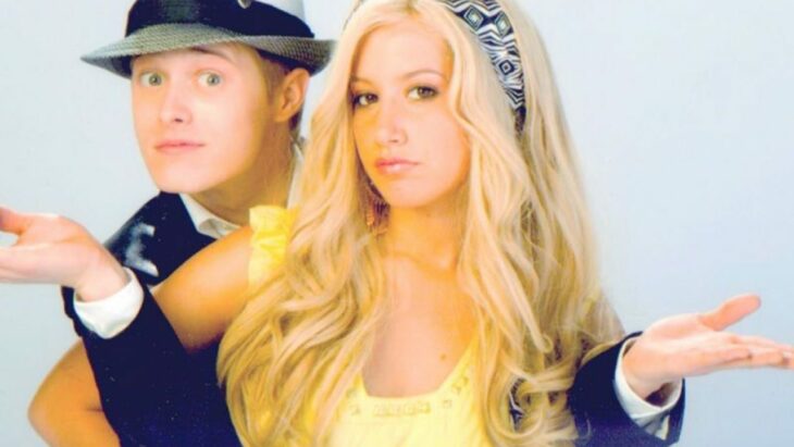 Ashley Tisdale y Lucas Grabeel, en High School Musical