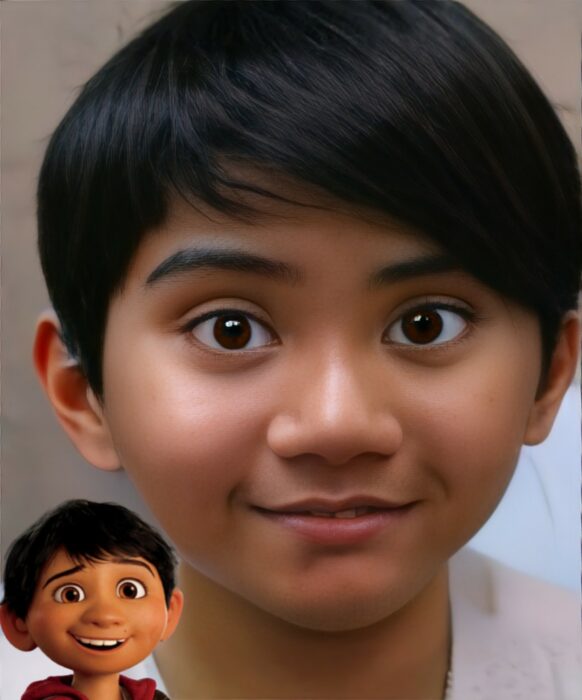 ;This is what these animated characters would look like if they were real people