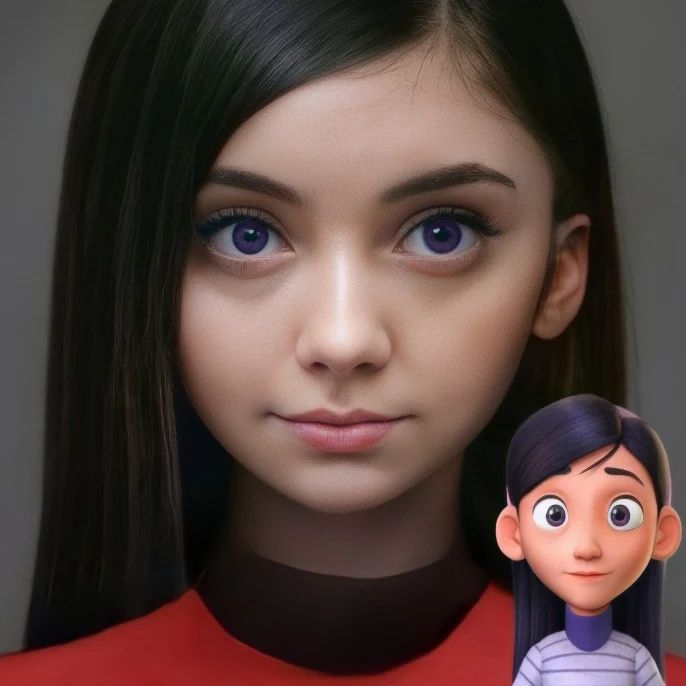 ;This is what these animated characters would look like if they were real people