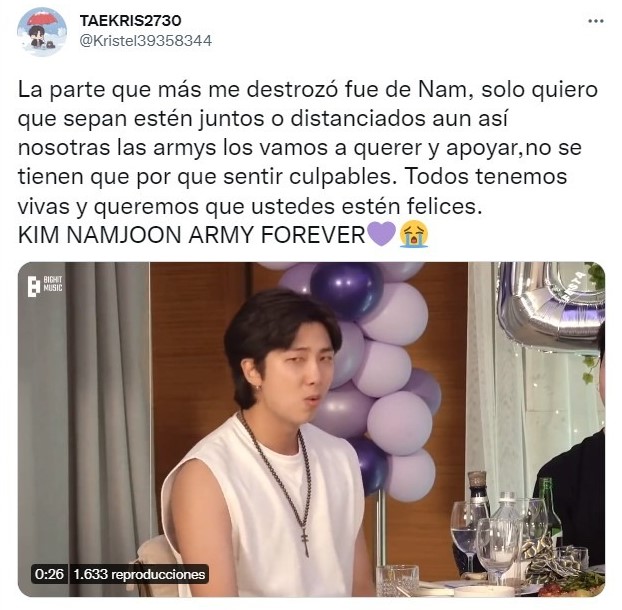 tuit sobre BTS anuncia una pausa para centrarse en sus carreras en solitario