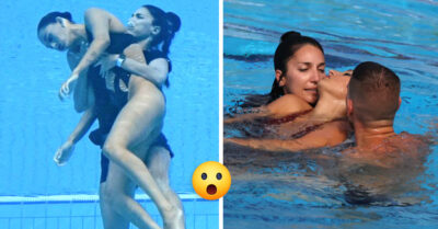 Nadadora se desmaya en plena competencia, fue salvada por su entrenadora