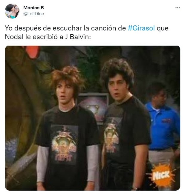 Tuit sobre Christian Nodal lanza canción contra J Balvin y Twitter se llena de memes