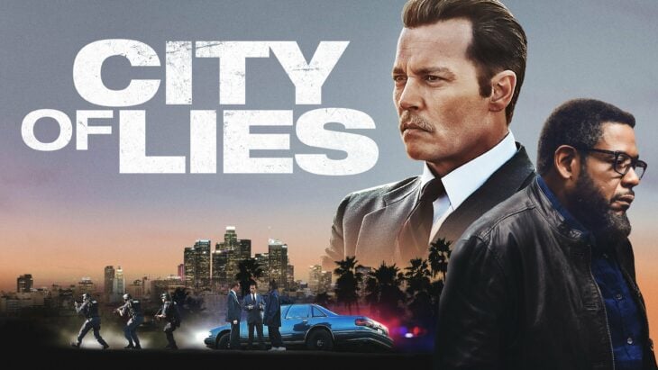 Flyer de la película de City of lies 